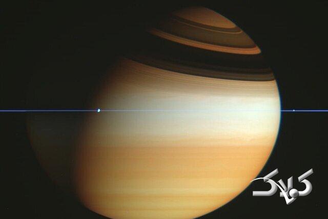 عکس روز ناسا از حلقههای زحل