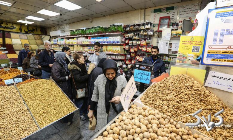 بازار میوه و تره بار جلال آل احمد در آستانه شب یلدا