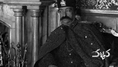 سفره افطار -ناصرالدين شاه