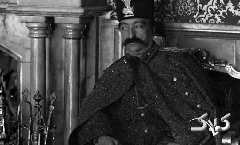 سفره افطار -ناصرالدين شاه