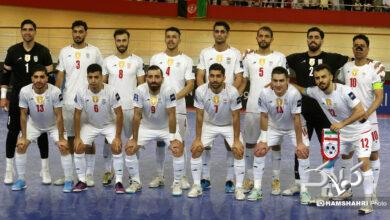 ایران ۵- افغانستان ۲؛ فوتسال جام ملتهای آسیا ۲۰۲۶