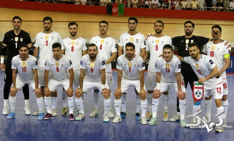 ایران ۵- افغانستان ۲؛ فوتسال جام ملتهای آسیا ۲۰۲۶