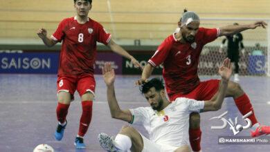 ایران ۵- افغانستان ۲؛ فوتسال جام ملتهای آسیا ۲۰۲۶