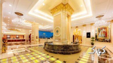 شمش های طلا در هتل