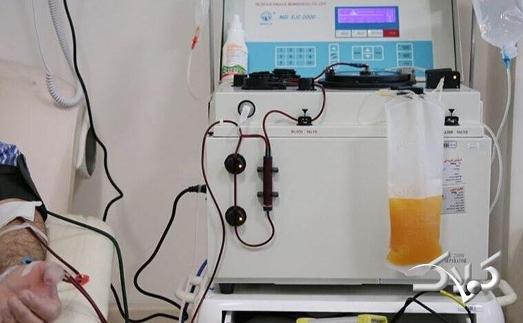 اهدای پلاکت