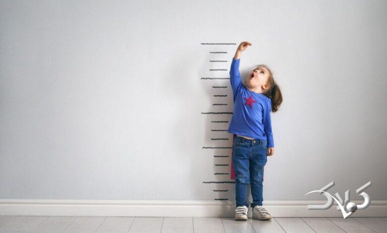 قد کودکان