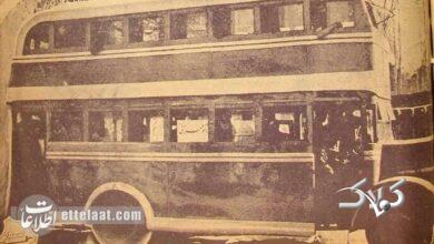 اولین اتوبوس دوطبقه تهران
