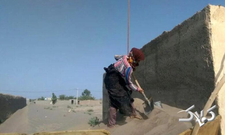 توفان شن - ریگان - کرمان