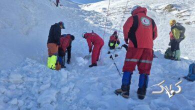 حوادث سقوط بهمن در خور
