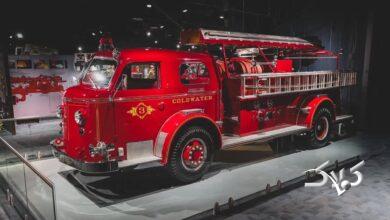 ماشینهای آتشنشانی با قدمت ۱۰۰ ساله