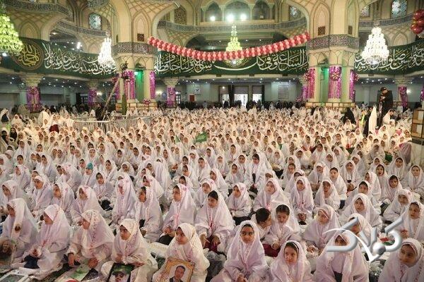 «جشن تکلیف فرشتهها ۴» با حضور ۳۵۰۰ دختر دانشآموز برگزار شد