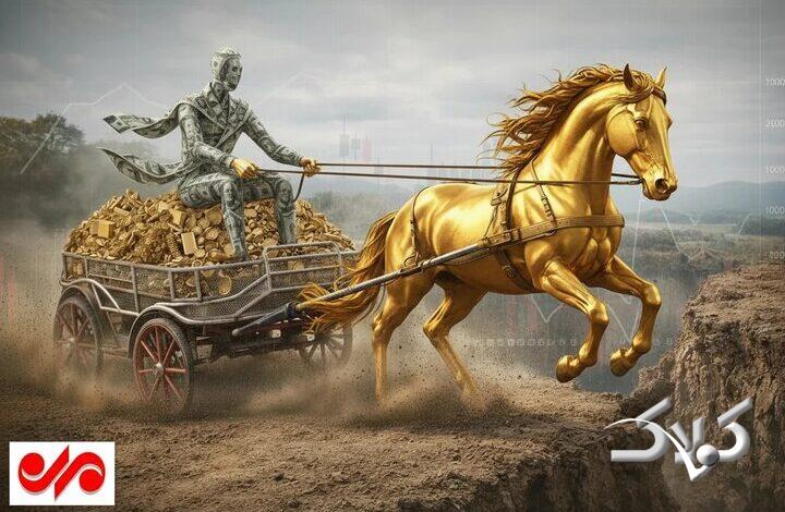 افسار قیمت طلا و سکه در دست دلار؛ افزایش ۲ درصدی قیمتها در بازار طلا