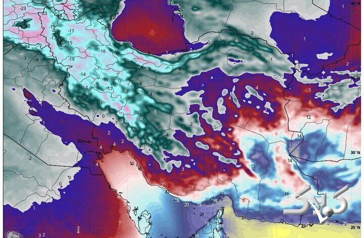 سرعت باد در همدان به ۶۰ کیلومتر در ساعت رسید