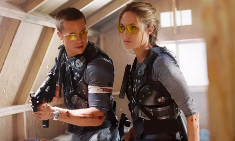 برد پیت آنجلینا جولی خانم و آقای اسمیت