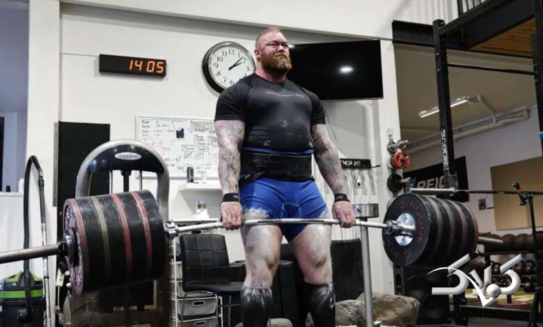 هافثور بیورنسون ددلیفت ۴۴۰ کیلوگرم