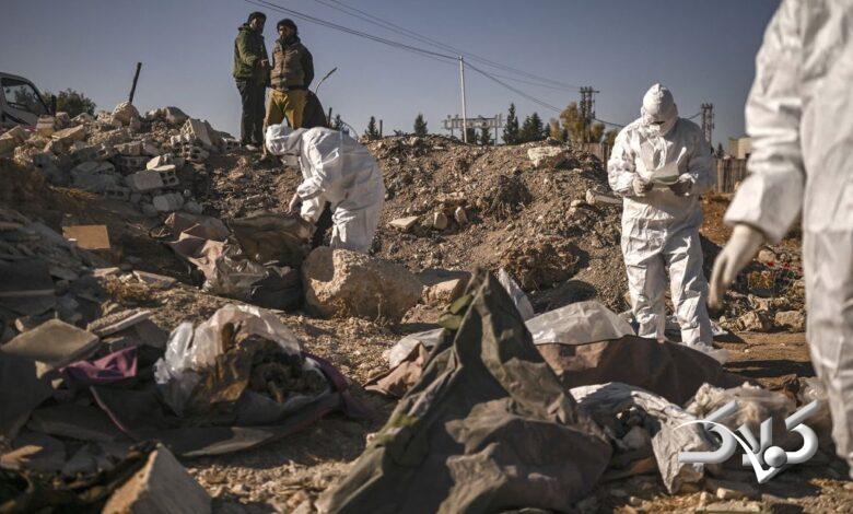 گورهای دسته جمعی در سوریه