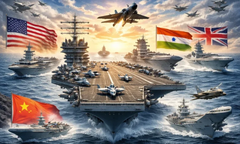 ناوهای هواپیمابر جهان