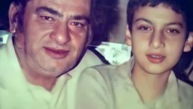 ارژنگ امیرفضلی و پدرش