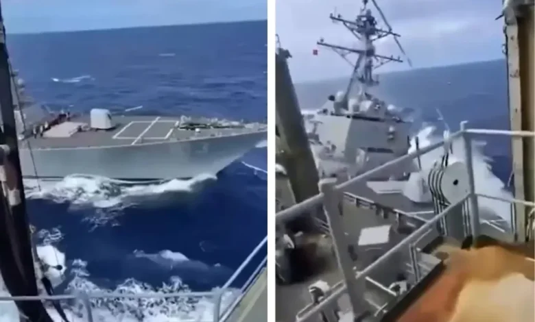 برخورد کشتی USS-Truxtun