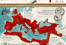 نقشه روم باستان در دوران اوج