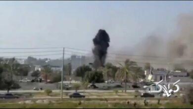 ویدیوی لحظه اصابت موشک به مدرسه دخترانه میناب منتشر شد