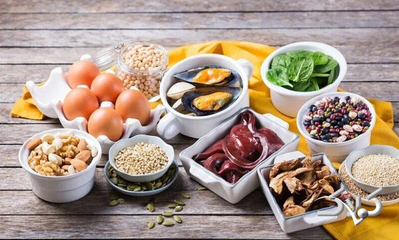 عکس های مواد غذایی حاوی آهن