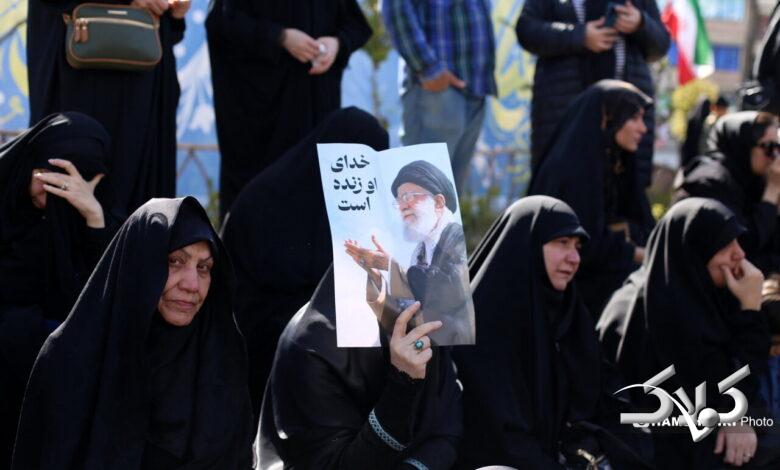 تجمع مردم تهران در عزای شهادت رهبر معظم انقلاب