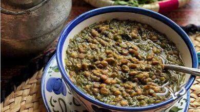 قلیه اسفناج