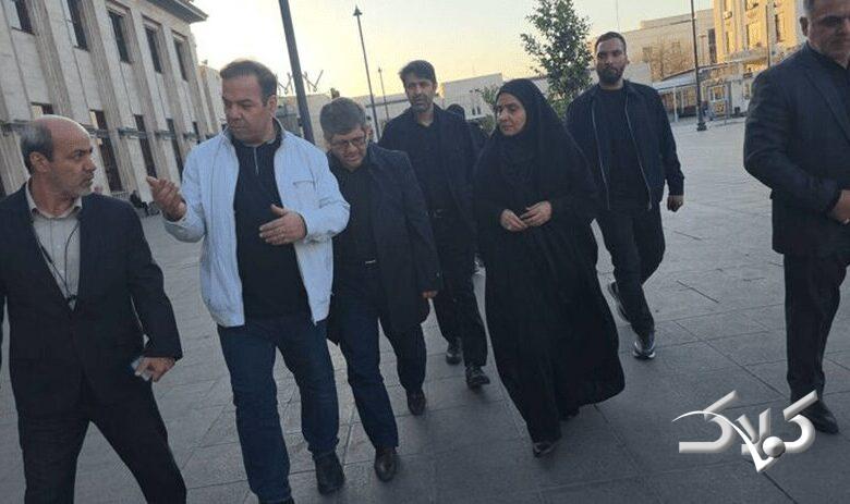 وزیر راه در راه آهن