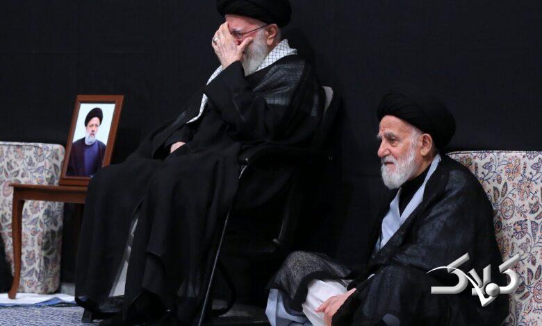 سیدجعفر شبیری زنجانی در کنار رهبری