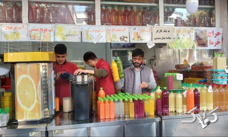 چالش جدی آبمیوه فروشیها و کافی شاپها با قیمت بالای شکر