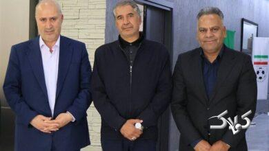 دیدار نماینده مجلس با رئیس فدراسیون فوتبال