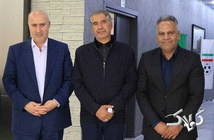 دیدار نماینده مجلس با رئیس فدراسیون فوتبال