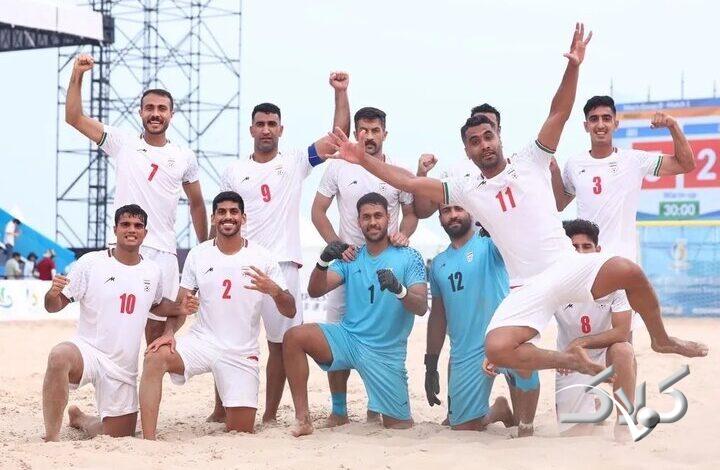 AFC از حریفان ایران در فوتبال ساحلی رونمایی کرد