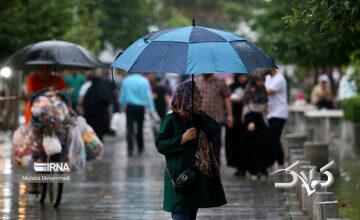 پیشبینی هواشناسی؛ رگبار باران و وزش باد شدید در ۹ استان