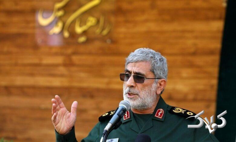 پیام سردار قاآنی درباره بابالمندب و شرارت جدید اسرائیلیها