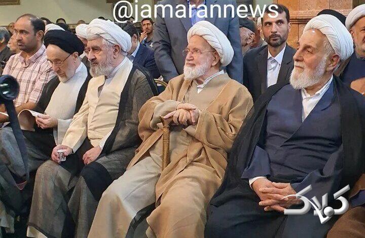 تصویری جدید از سیدمحمد خاتمی و مهدی کروبی منتشر شد