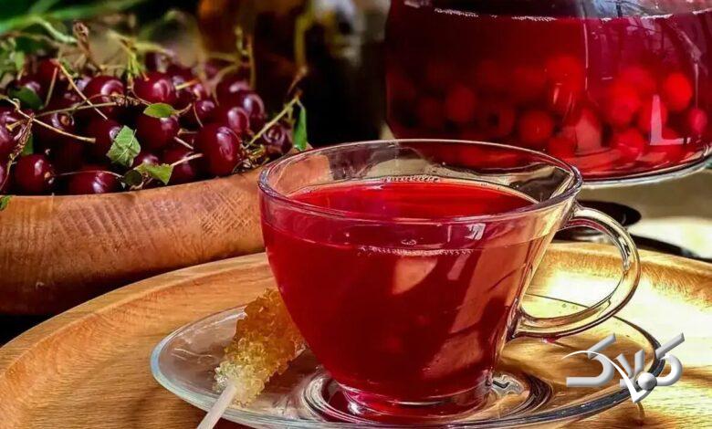 چای آلبالو
