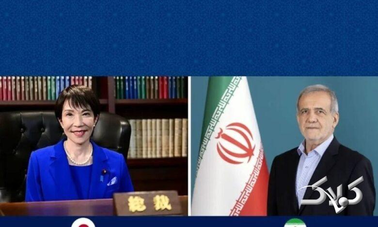 سانای تاکایچی - مسعود پزشکیان