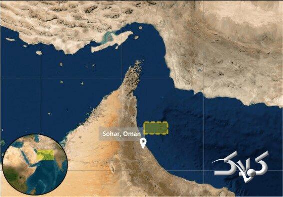 سواحل عمان - نقشه