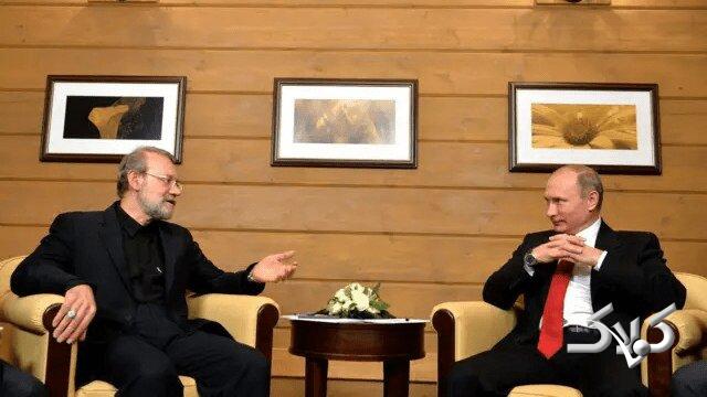 لاریجانی - پوتین