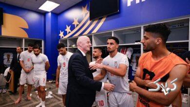 رييس فيفا در رختكن