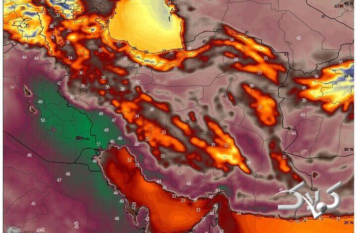 هشدار گرمای بیسابقه در ۲ استان؛ رگبار بارشهای تابستانی در شمال شرق
