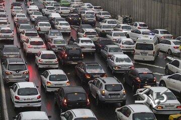 گزارش پلیس از ترافیک محورهای شمالی و ورودی تهران