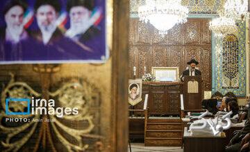 مراسم یادبود امام خمینی(ره) در کنیسه یوسفآباد+ تصاویر
