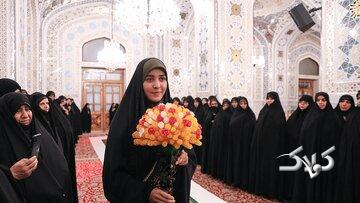 آیین بستهبندی نبات متبرک در حرم امام رضا(ع)+تصاویر