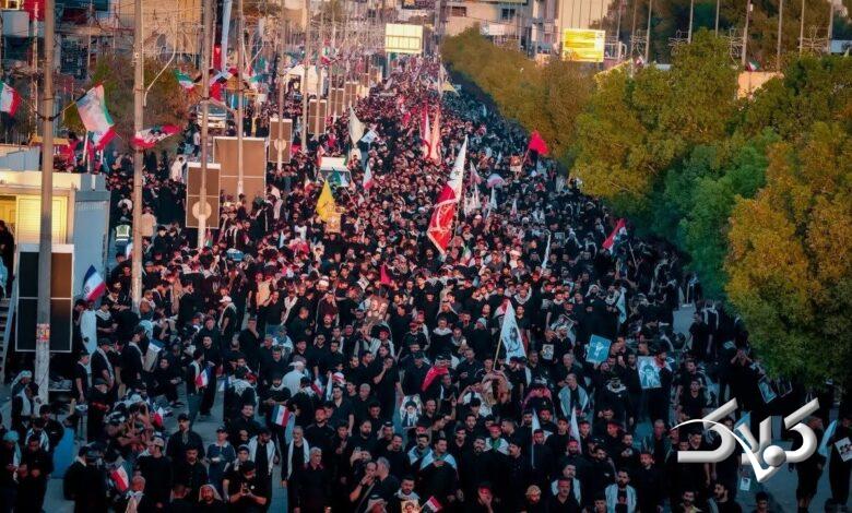 تشییع رهبر شهید در نجف