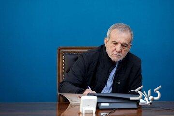 توییت پزشکیان برای قهرمانی اسپانیا/ شادمانی ملت و دولت اسپانیا شادمانی ملت و دولت ایران است