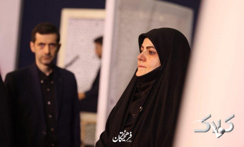 حضور فرزندان مسعود پزشکیان در مراسم بدرقه پیکر مطهر رهبر شهید +عکس