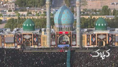 رستاخیز مردم قم در بدرقه رهبر شهید؛ نماز در مسجد جمکران اقامه شد
